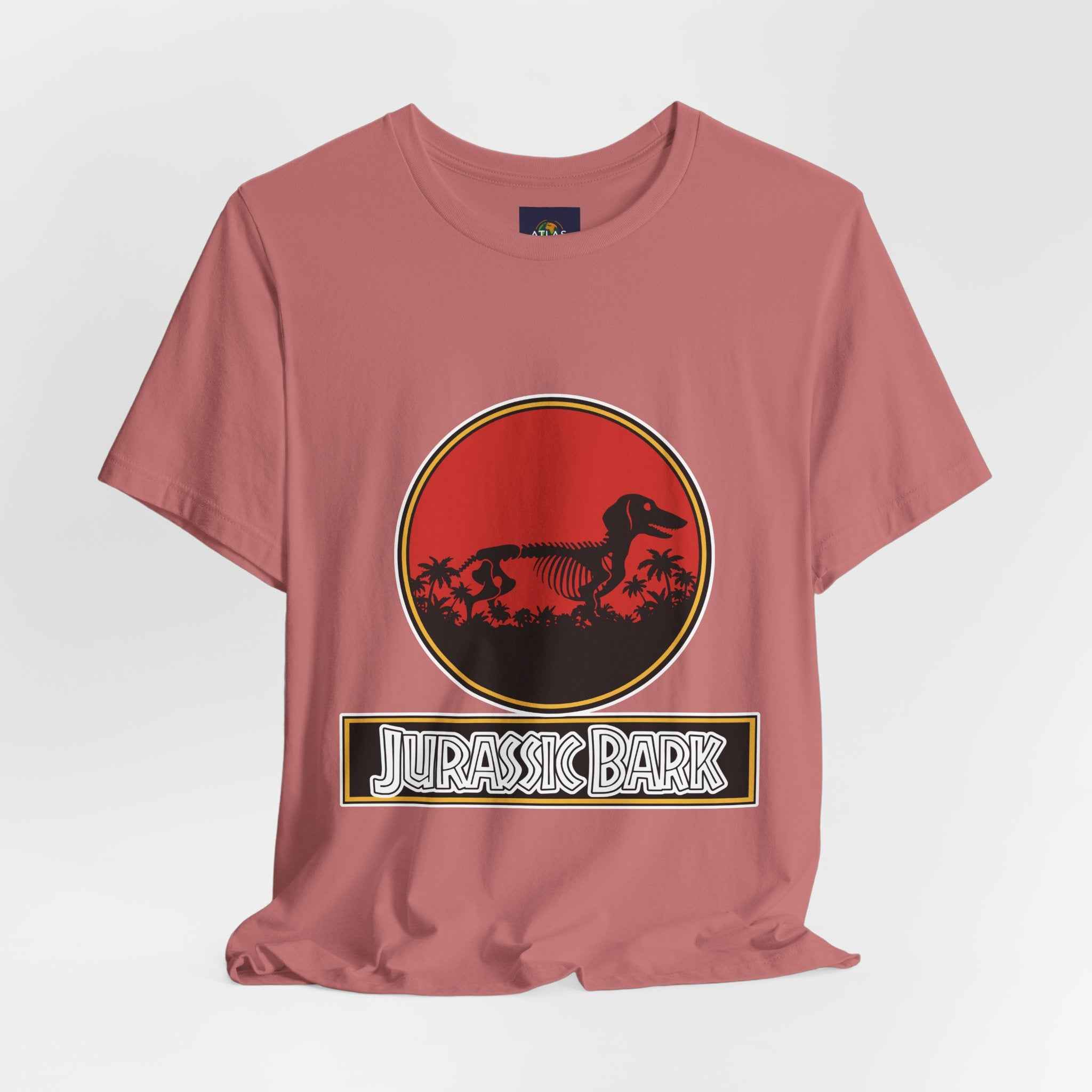 Dachshund Jurassic Bark T-Shirt - Perfect Wiener Dog Gift for Pet Lovers - Atlas Briefly