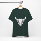 Taurus Zodiac T-Shirt - Minimalist Black and White Unisex T-Shirt