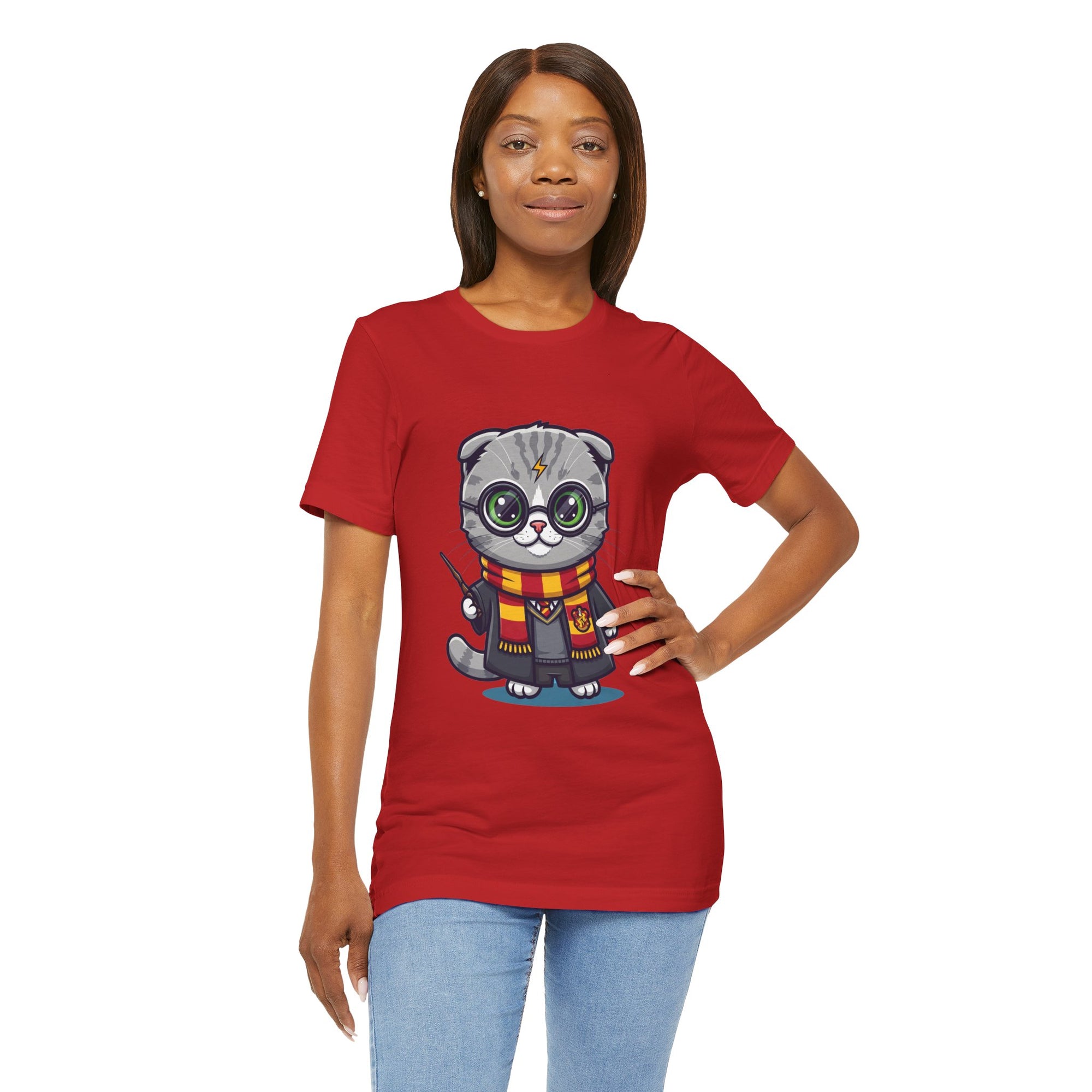 Griffinclaw Harry Potter T-Shirt - Funny Wizarding World Tee | Cute Potter Cat Gift - Atlas Briefly