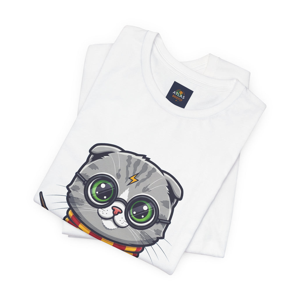 Griffinclaw Harry Potter T-Shirt - Funny Wizarding World Tee | Cute Potter Cat Gift - Atlas Briefly