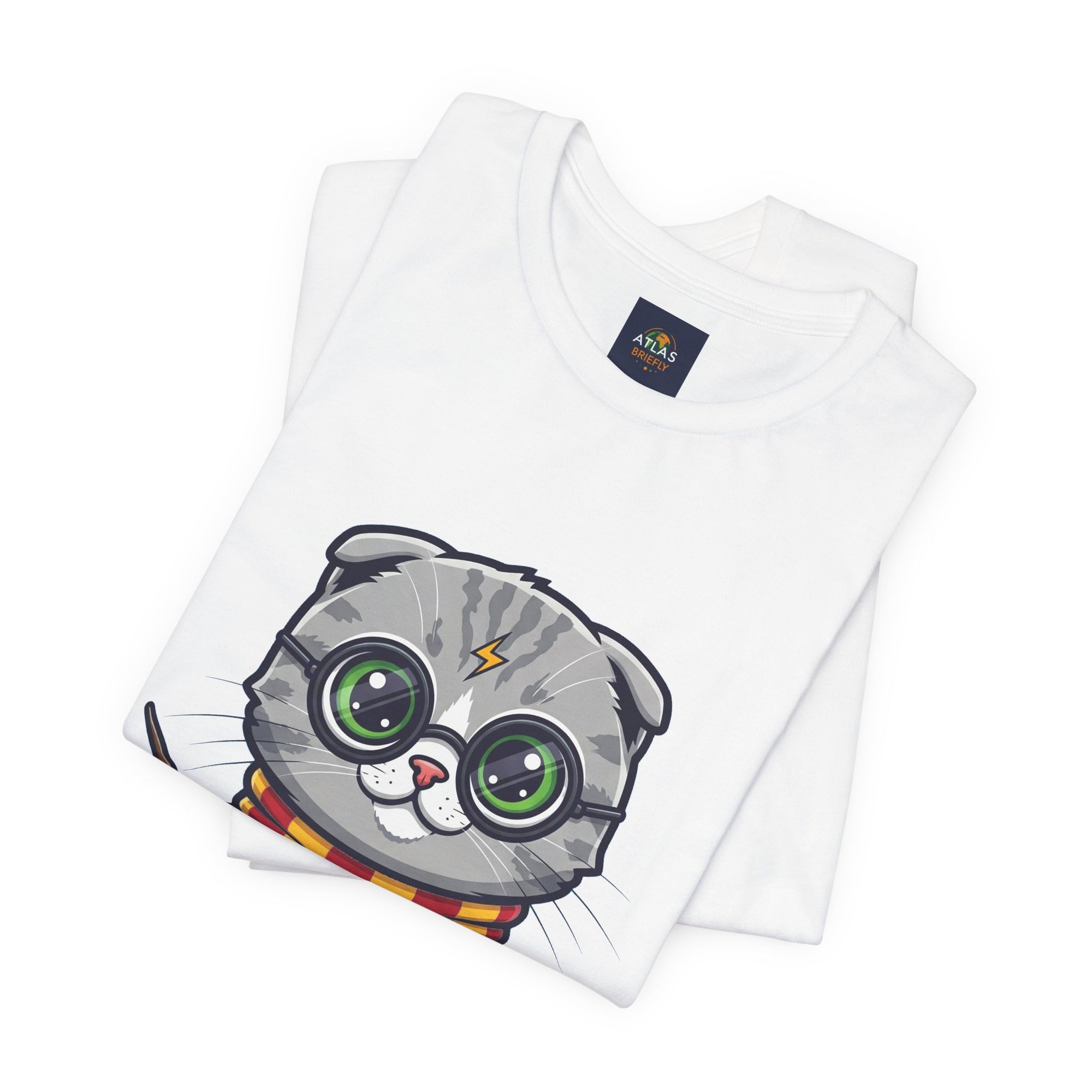Griffinclaw Harry Potter T-Shirt - Funny Wizarding World Tee | Cute Potter Cat Gift - Atlas Briefly