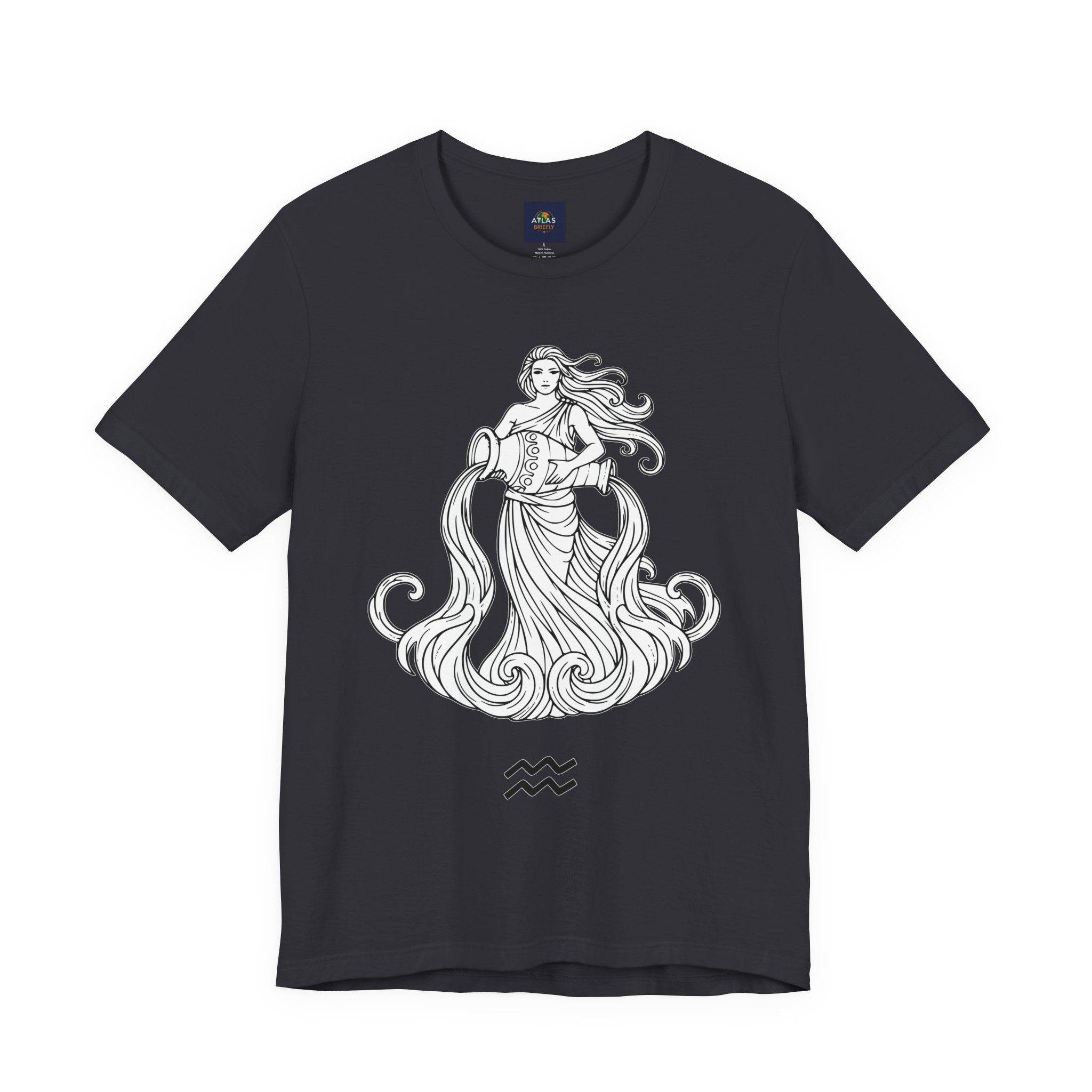 Aquarius Zodiac Tee - Unisex Astrology T-Shirt for Trendy Style