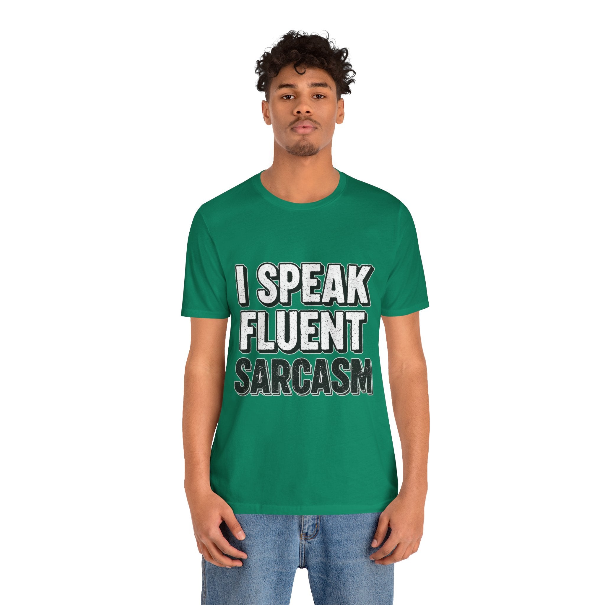 “I Speak Fluent Sarcasm” Funny Graphic Tee - Atlas Briefly