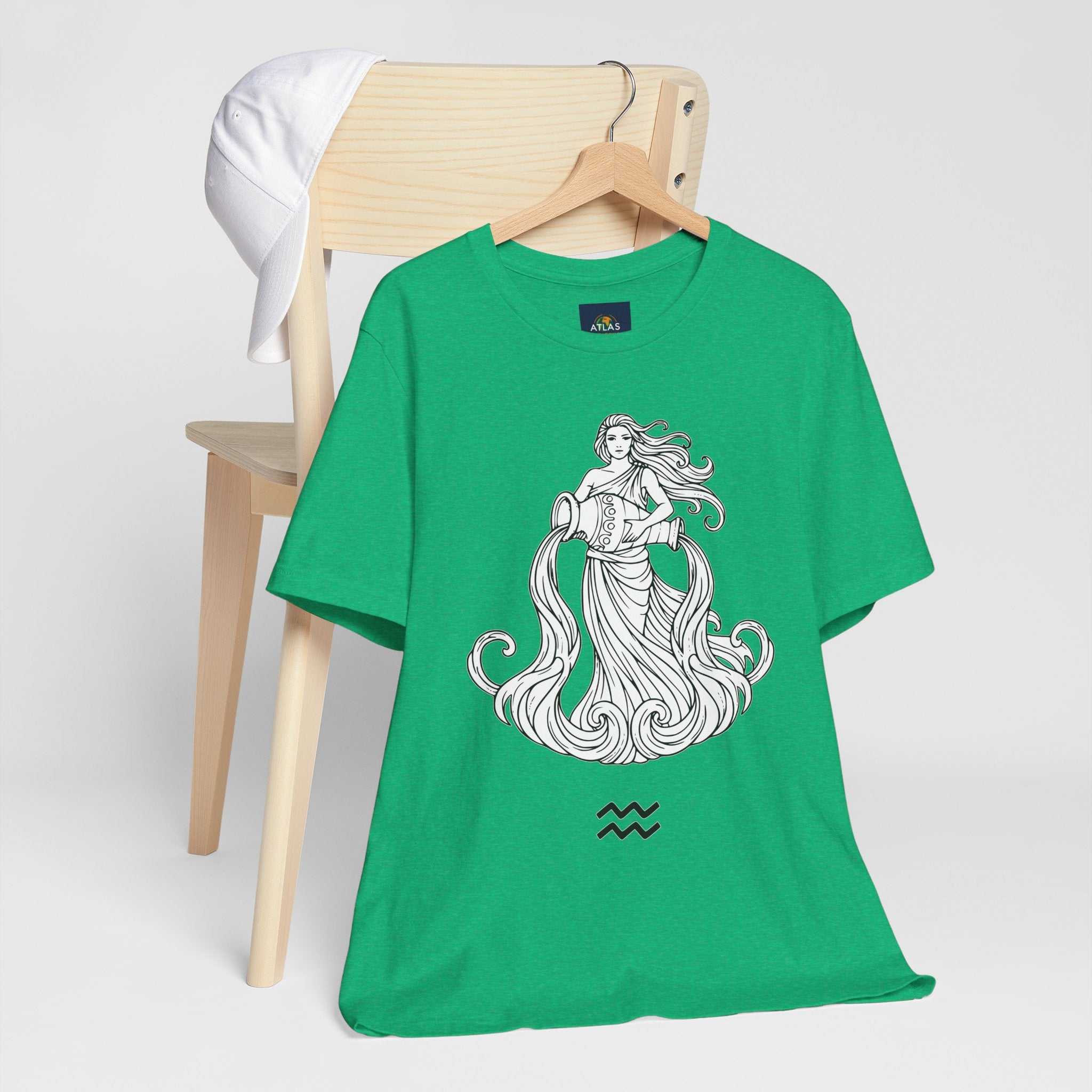 Aquarius Zodiac Tee - Unisex Astrology T-Shirt for Trendy Style