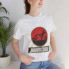 German Shepherd T-Shirt - Jurassic Bark Design | Unique Dog Lover Gift & Worldwide Shipping - Atlas Briefly