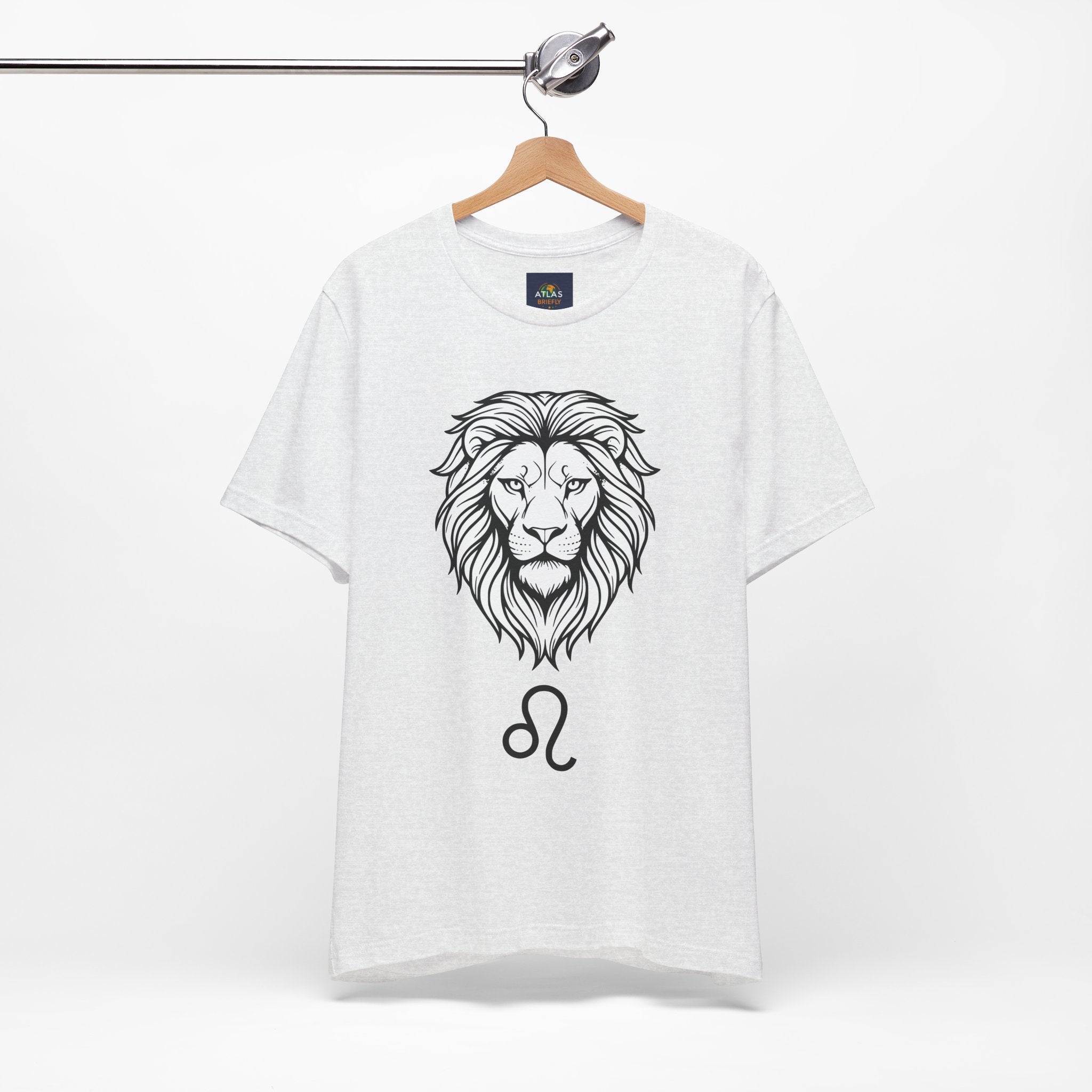 Leo Zodiac T-shirt- Black & White Leo unisex Shirt