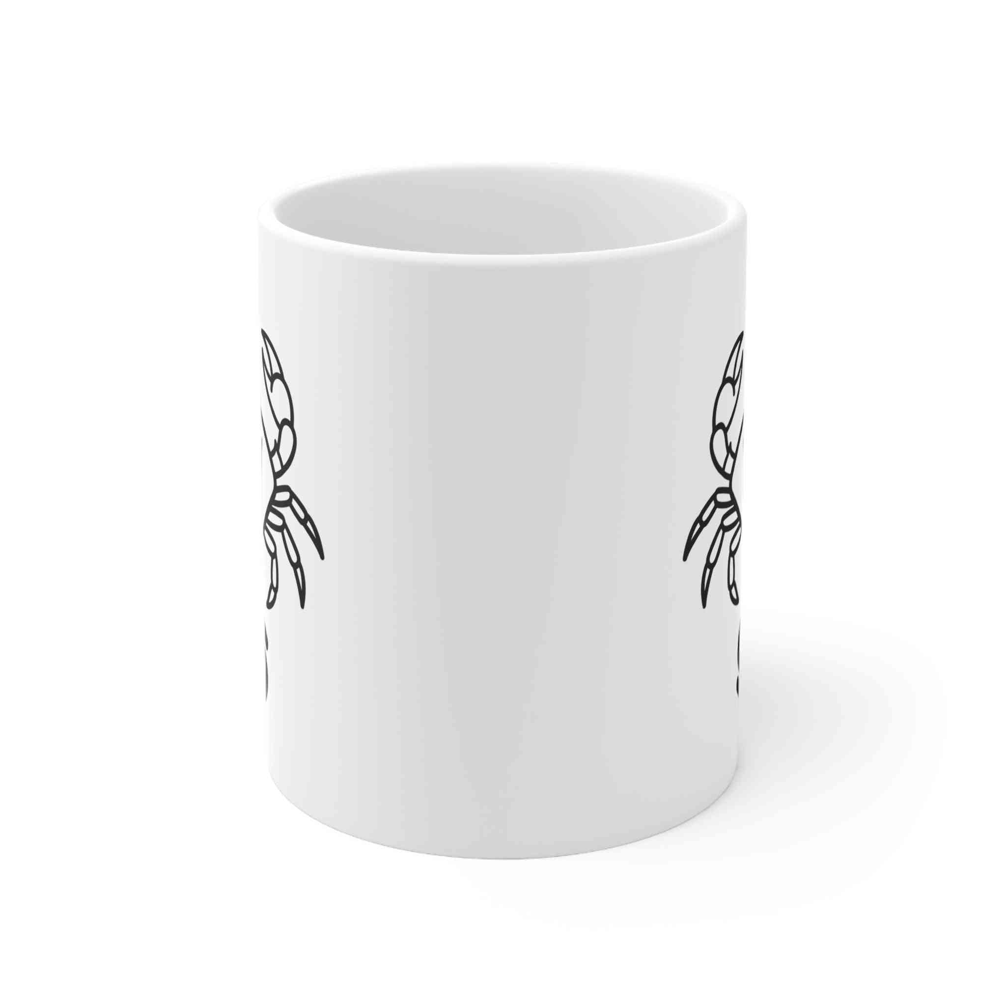 Zodiac Mug - Cancer Minimalist Design Gift