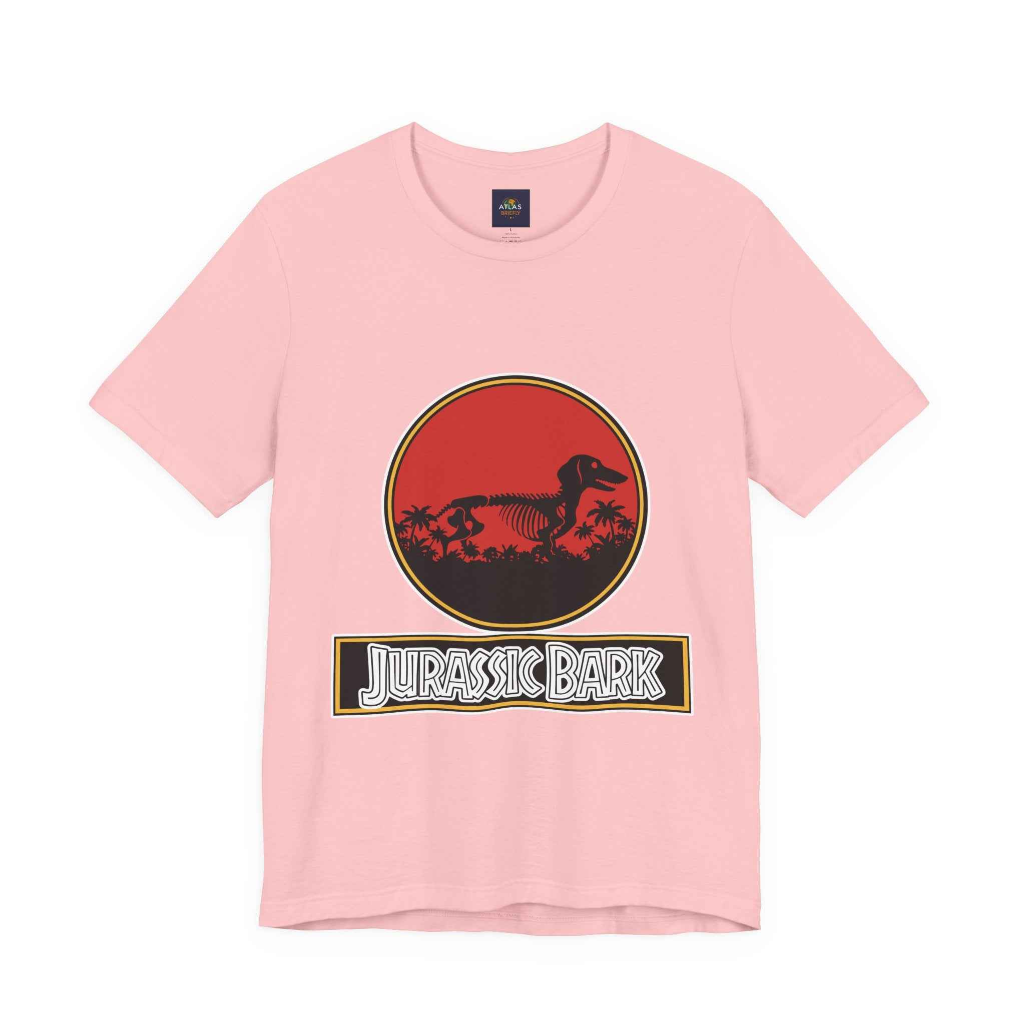 Dachshund Jurassic Bark T-Shirt - Perfect Wiener Dog Gift for Pet Lovers - Atlas Briefly