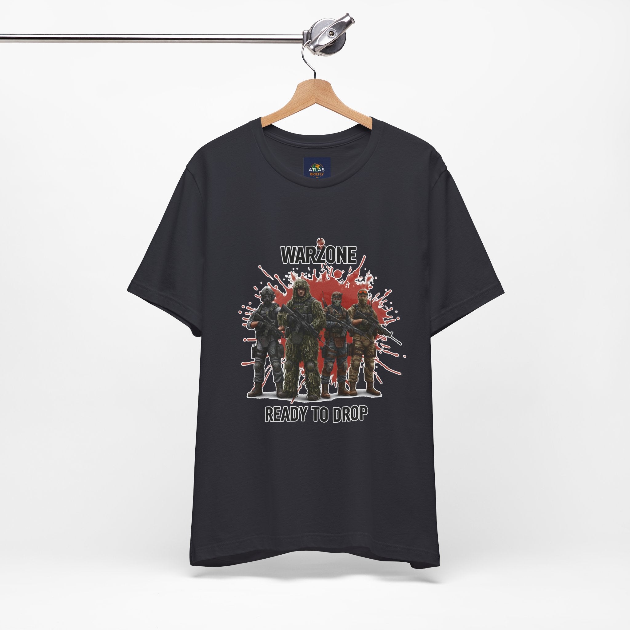 Warzone Drop T-shirt for Squad's Fashion Sense and Diverse K/D Ratio