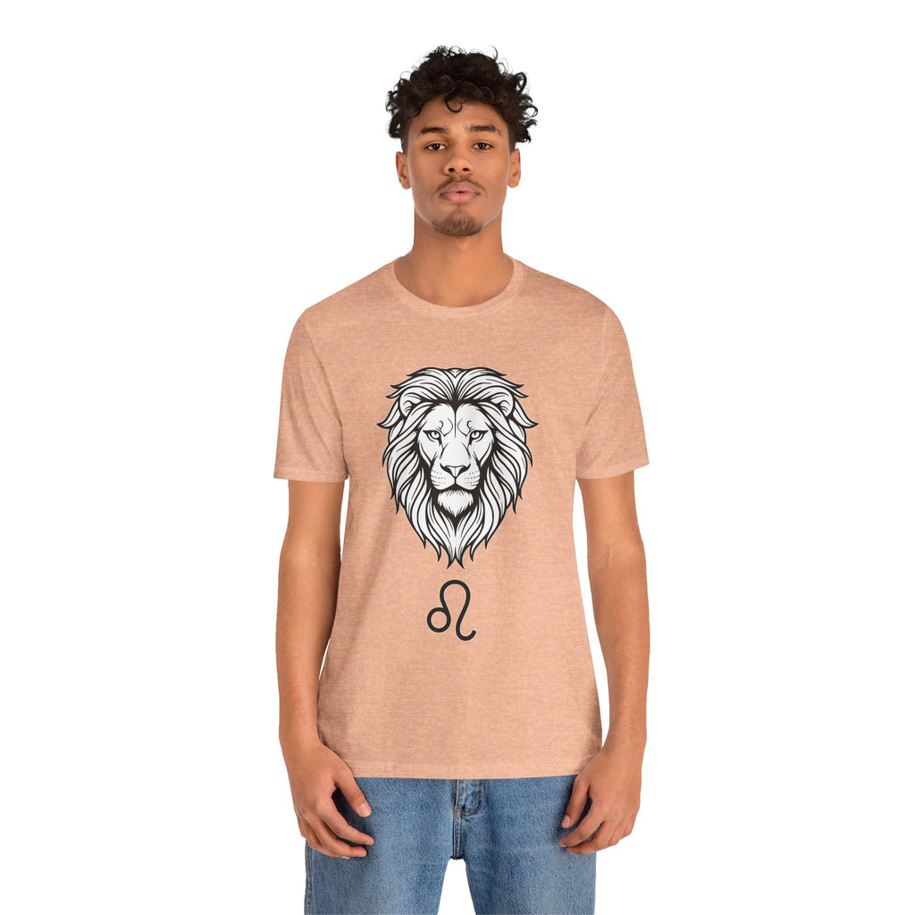 Leo Zodiac T-shirt- Black & White Leo unisex Shirt
