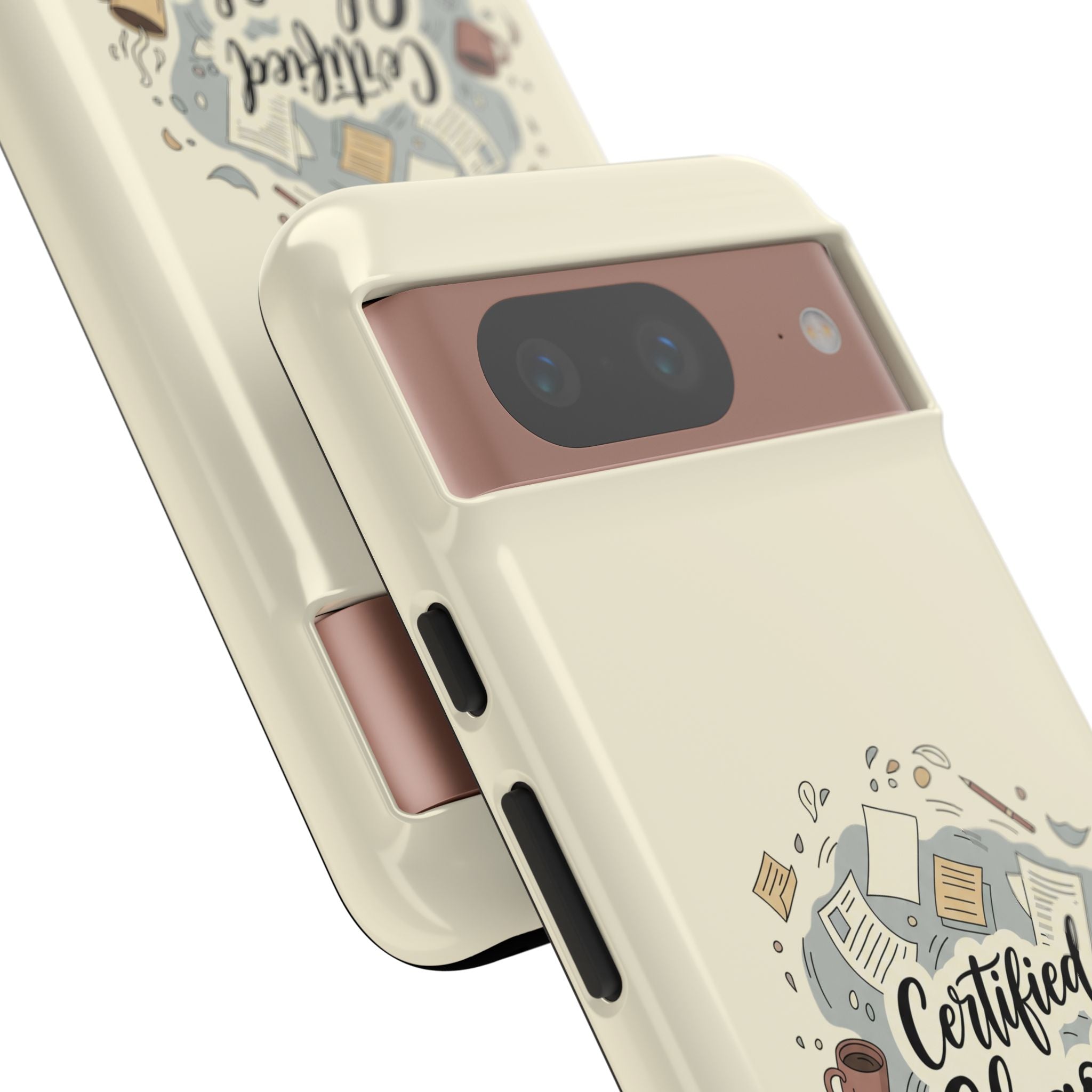 Certified Chaos Coordinator Phone Case - Funny Mom Teacher Mobile Cover | Organized Chaos Gift - Atlas Briefly