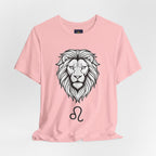 Leo Zodiac T-shirt- Black & White Leo unisex Shirt