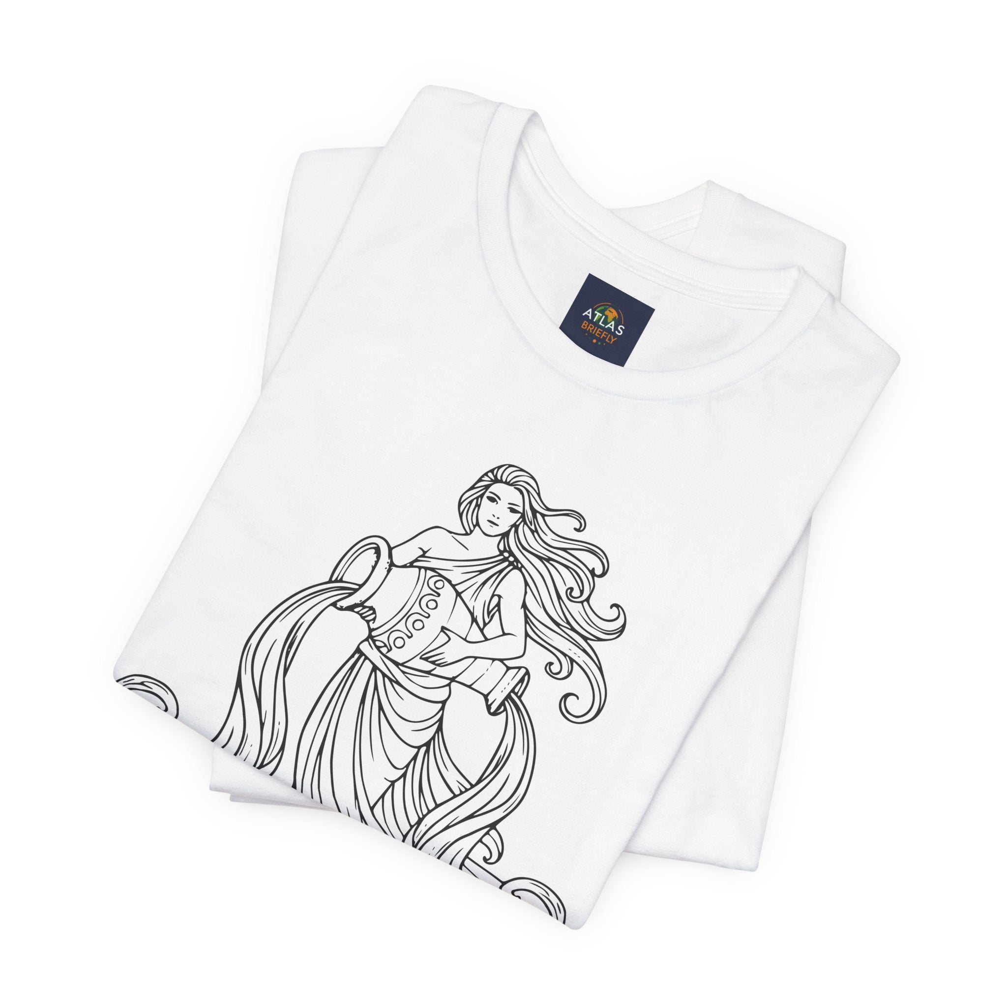 Aquarius Zodiac Tee - Unisex Astrology T-Shirt for Trendy Style