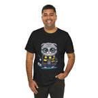 Hufflepurr Harry Potter T-Shirt - Funny Wizarding World Tee | Cute Potter Cat Gift - Atlas Briefly