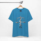 Libra Zodiac Tee - Stylish Unisex Minimalist Black and White Design