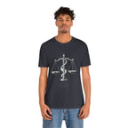 Libra Zodiac Tee - Stylish Unisex Minimalist Black and White Design