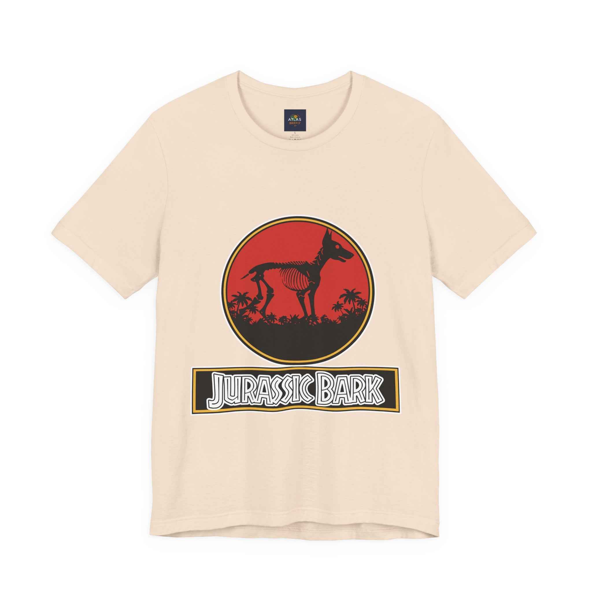 Doberman T-Shirt for Dog Lovers - Jurassic Bark Design - Atlas Briefly