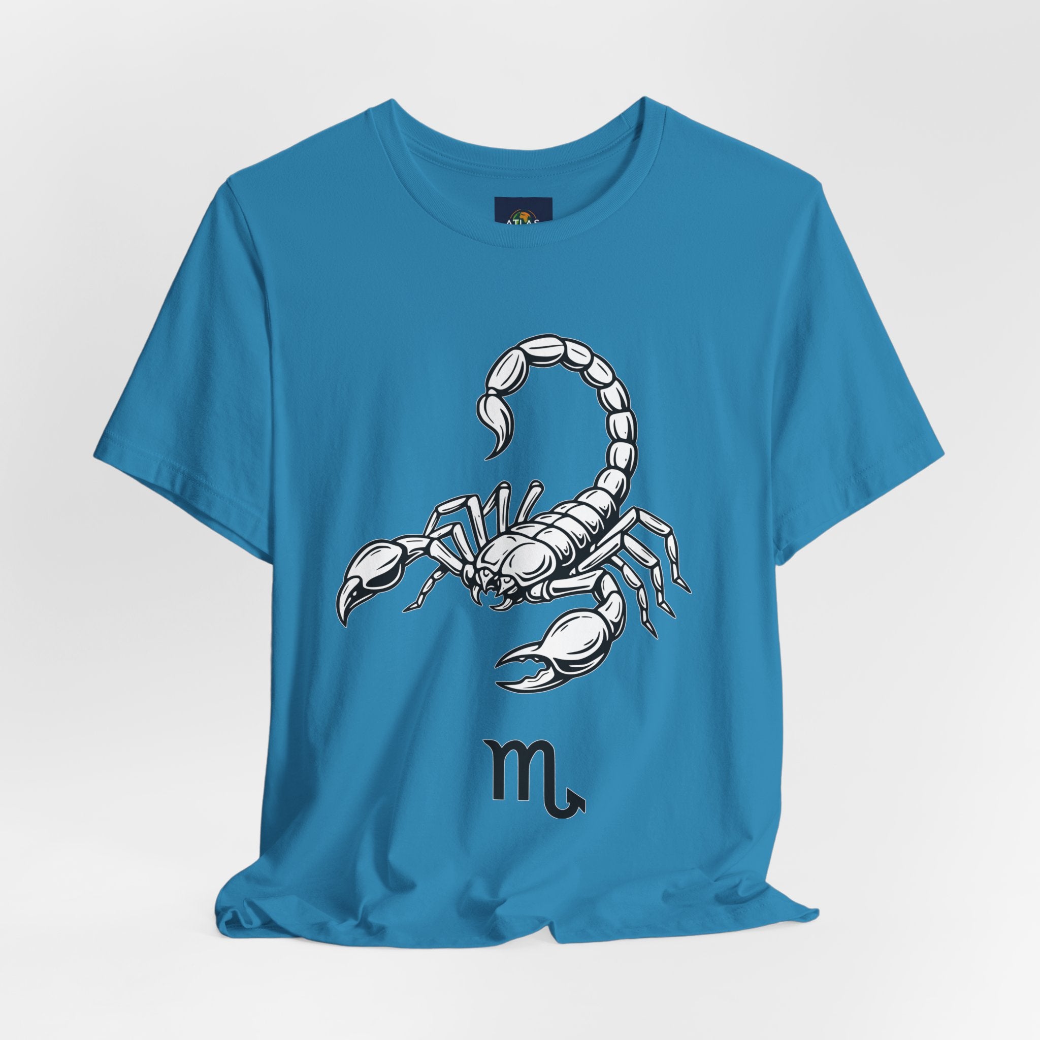Scorpio Zodiac Tee - Unisex Minimalist Black and White Design