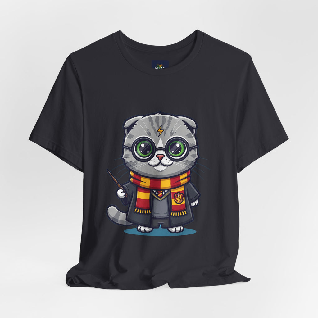 Griffinclaw Harry Potter T-Shirt - Funny Wizarding World Tee | Cute Potter Cat Gift - Atlas Briefly