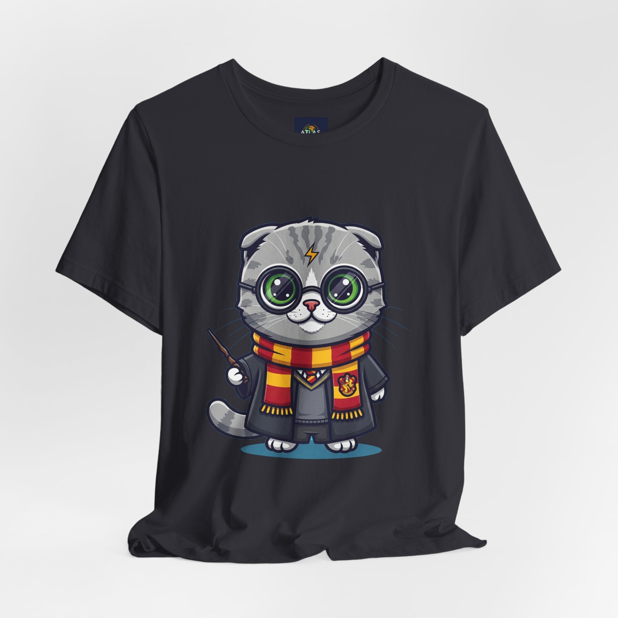 Griffinclaw Harry Potter T-Shirt - Funny Wizarding World Tee | Cute Potter Cat Gift - Atlas Briefly