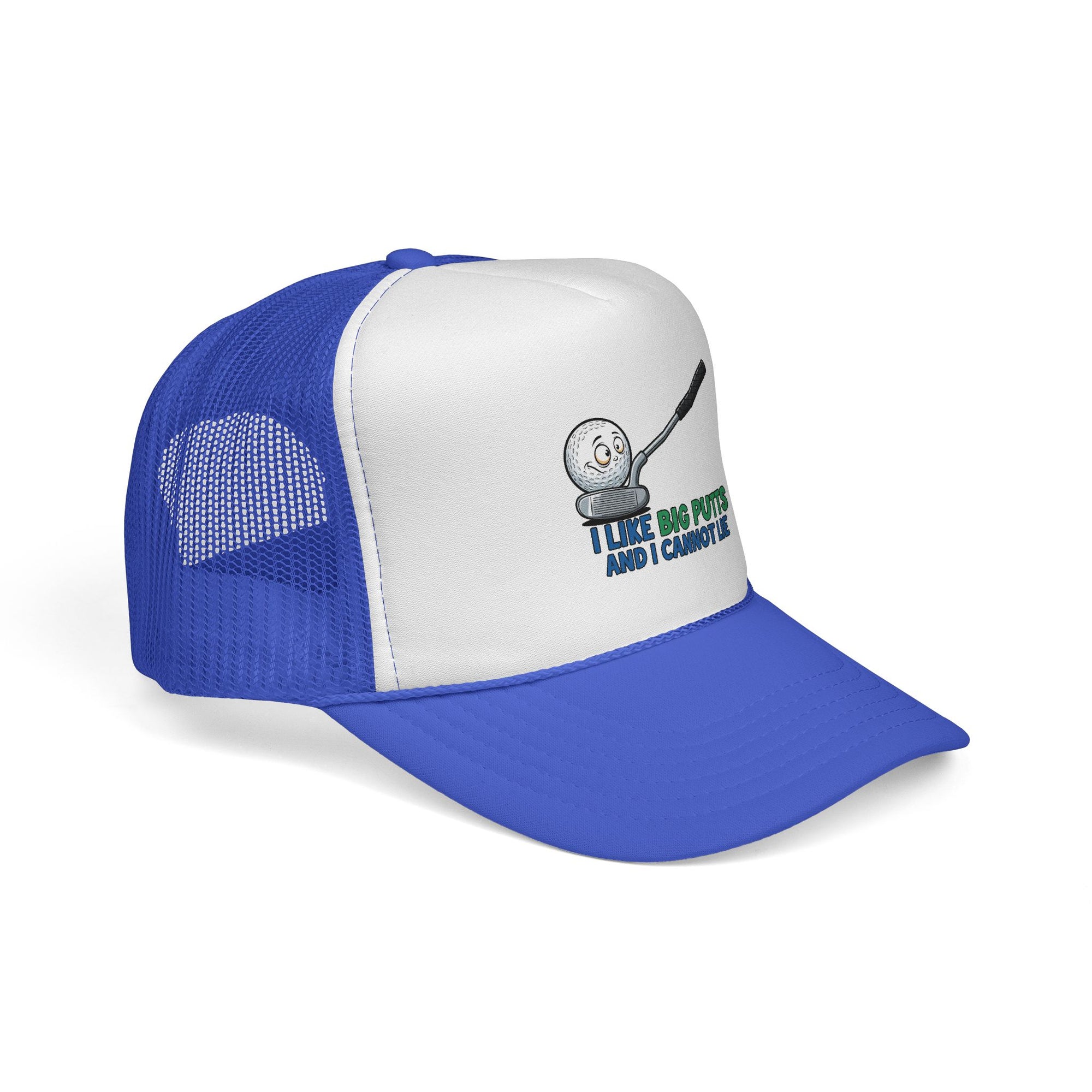 I Like Big Putts Golf Trucker Cap - Funny Golf Hat | Hilarious Golfer Gift - Atlas Briefly