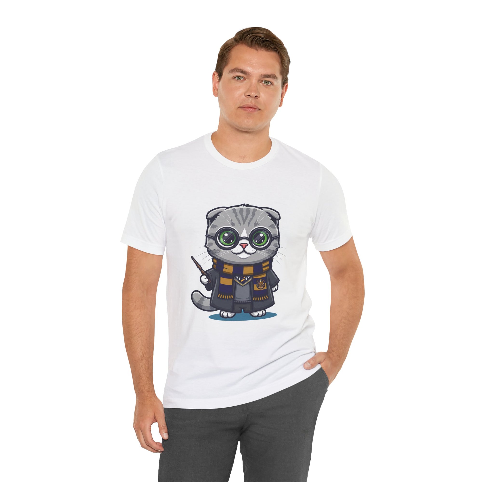 Ravenpaw Harry Potter T-Shirt - Funny Wizarding World Tee | Cute Potter Cat Gift - Atlas Briefly