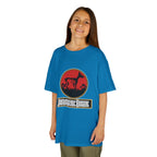 Kids Doberman Jurassic Bark T-Shirt | Fun Dog Tee for Kids