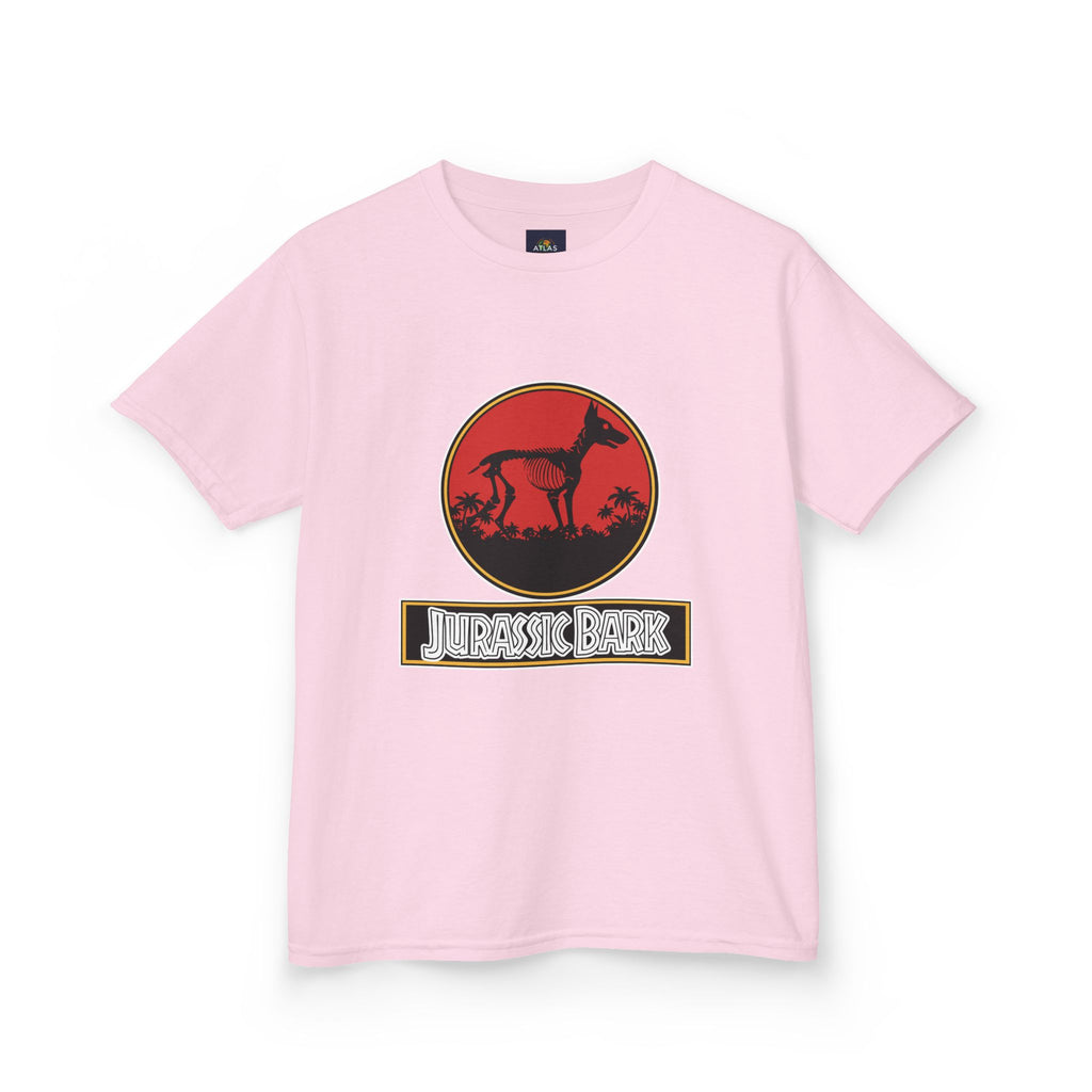 Kids Doberman Jurassic Bark T-Shirt | Fun Dog Tee for Kids