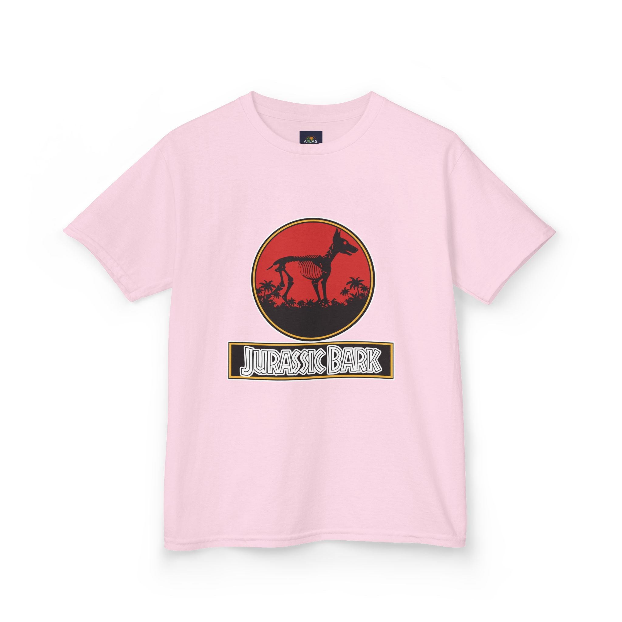 Kids Doberman Jurassic Bark T-Shirt | Fun Dog Tee for Kids
