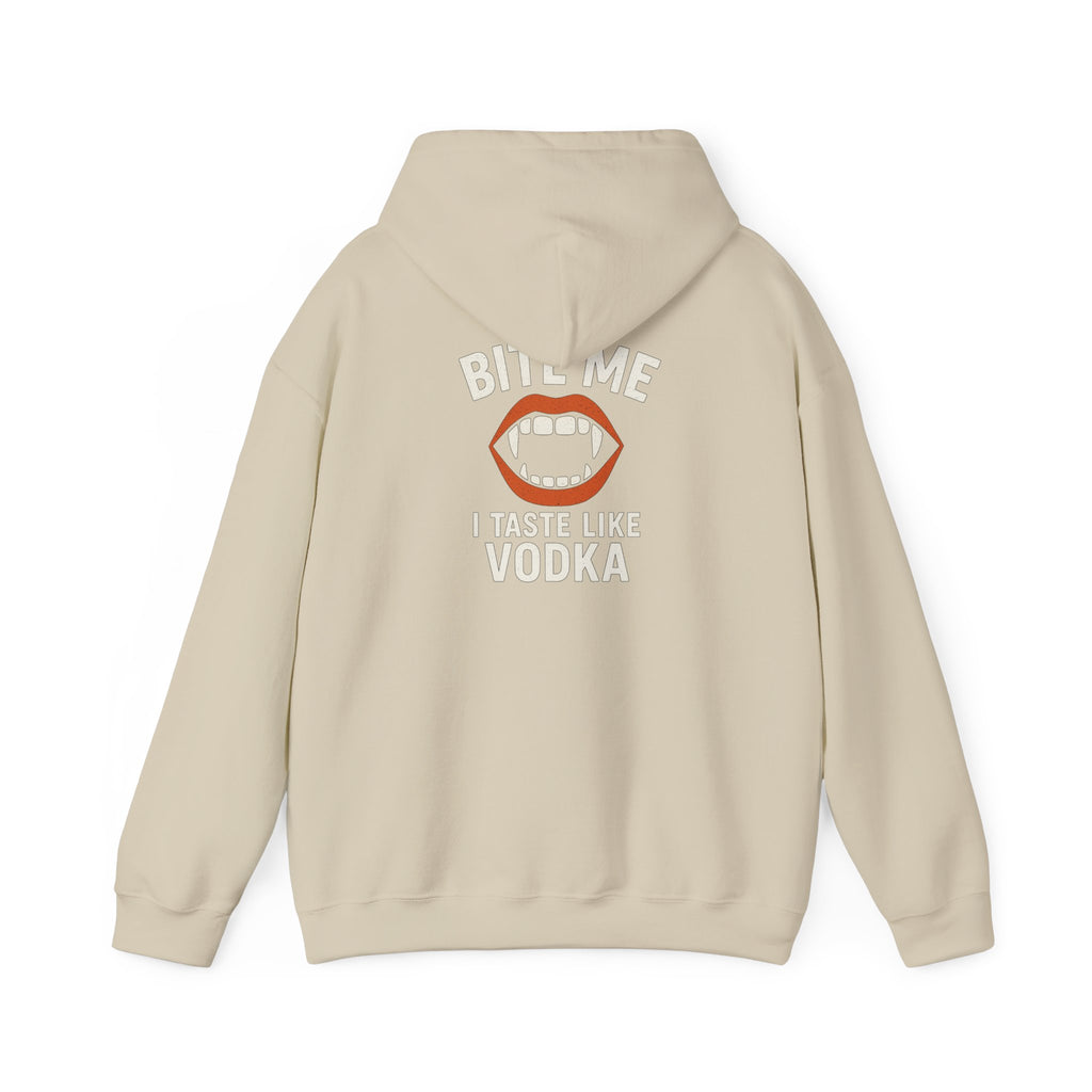 Vodka Vampire Hoodie - Bite Me I taste like Vodka