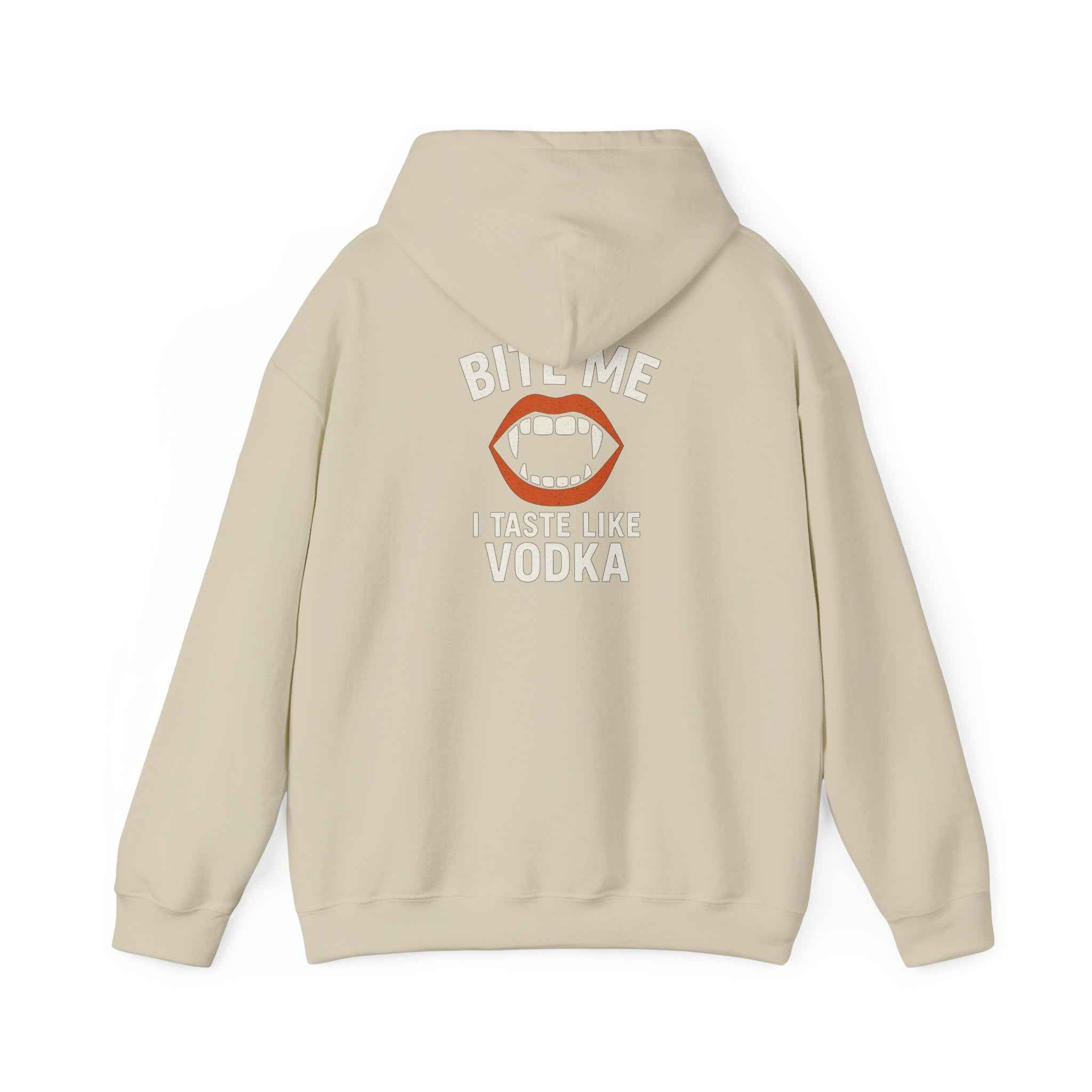 Vodka Vampire Hoodie - Bite Me I taste like Vodka - Atlas Briefly