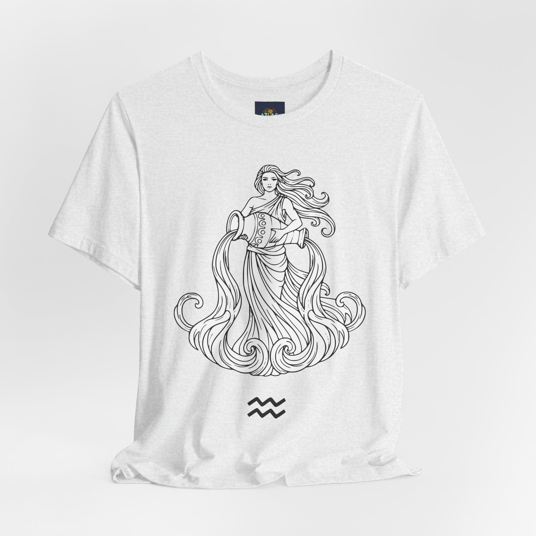 Aquarius Zodiac Tee - Unisex Astrology T-Shirt for Trendy Style