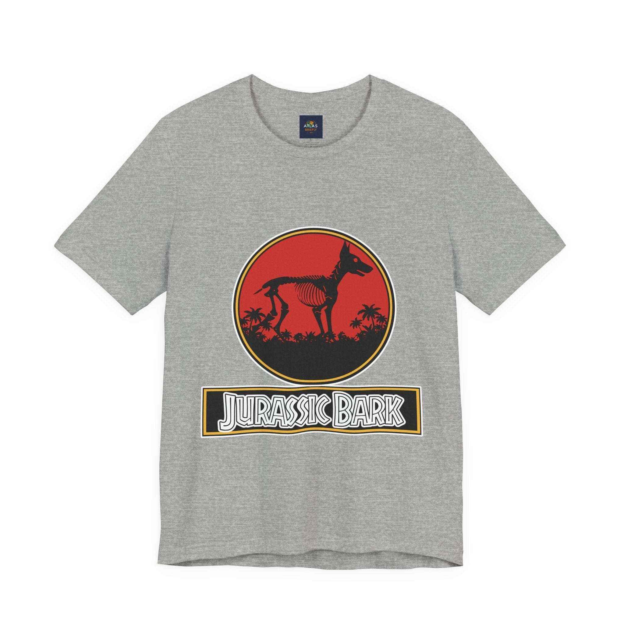 Doberman T-Shirt for Dog Lovers - Jurassic Bark Design - Atlas Briefly