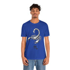Scorpio Zodiac Tee - Unisex Minimalist Black and White Design