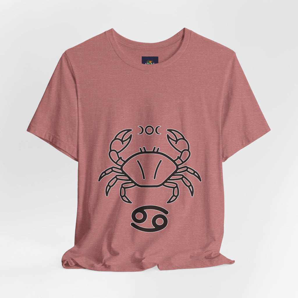 Cancer Horoscope T-Shirt - Stylish Astrology Tee for Cancer Zodiac Sign