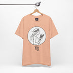 Virgo Zodiac Tee - Minimalist Black and White Unisex T-Shirt