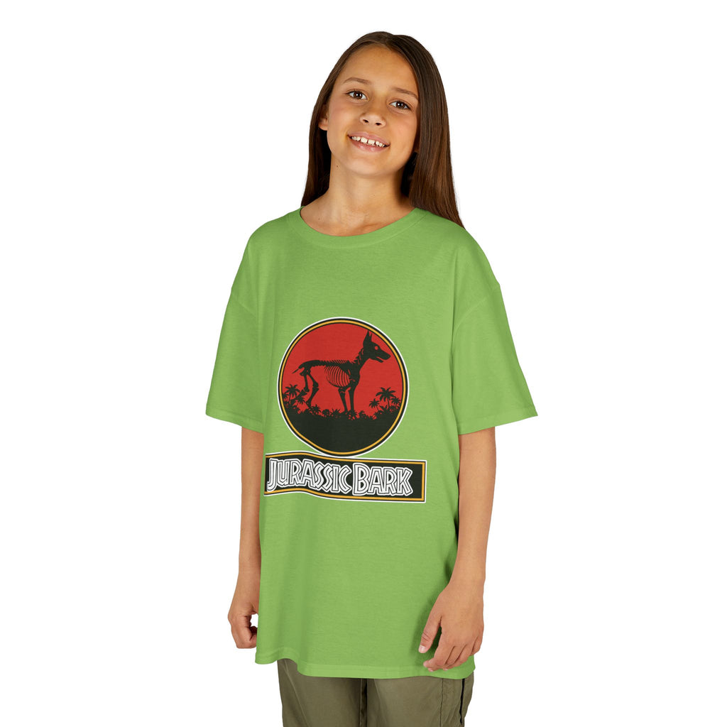 Kids Doberman Jurassic Bark T-Shirt | Fun Dog Tee for Kids