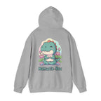 NamasTe-Rex Hoodie - Fun Yoga Dinosaur Sweatshirt for Comfort and Style - Atlas Briefly