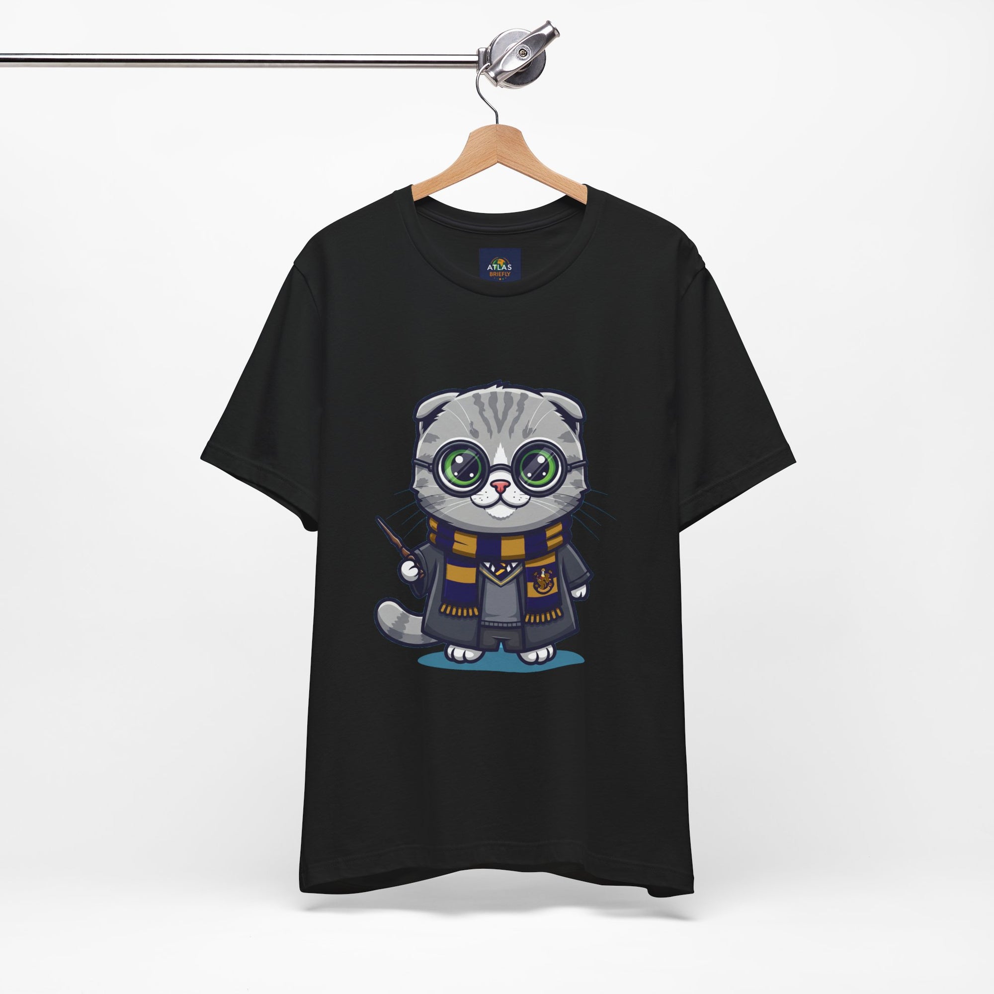 Ravenpaw Harry Potter T-Shirt - Funny Wizarding World Tee | Cute Potter Cat Gift - Atlas Briefly