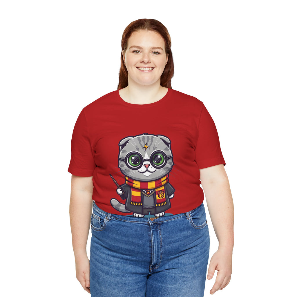 Griffinclaw Harry Potter T-Shirt - Funny Wizarding World Tee | Cute Potter Cat Gift - Atlas Briefly
