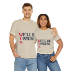 "We'll Be Coming '26" Scotland World Cup T-Shirt | Premium Tartan Army Fan Gear