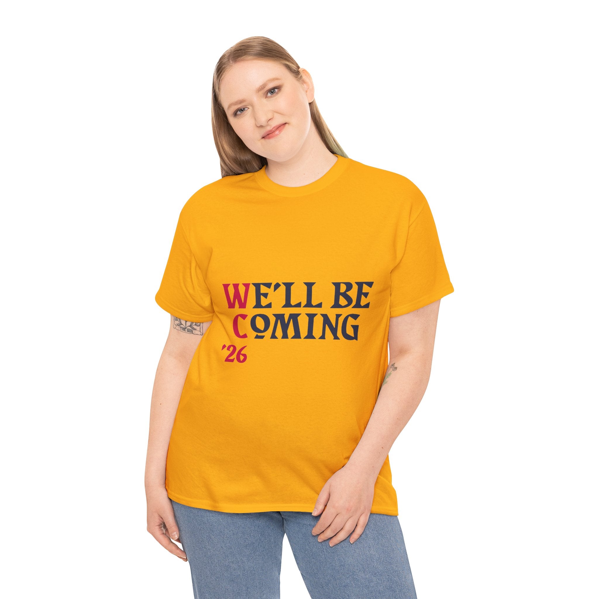 "We'll Be Coming '26" Scotland World Cup T-Shirt | Premium Tartan Army Fan Gear