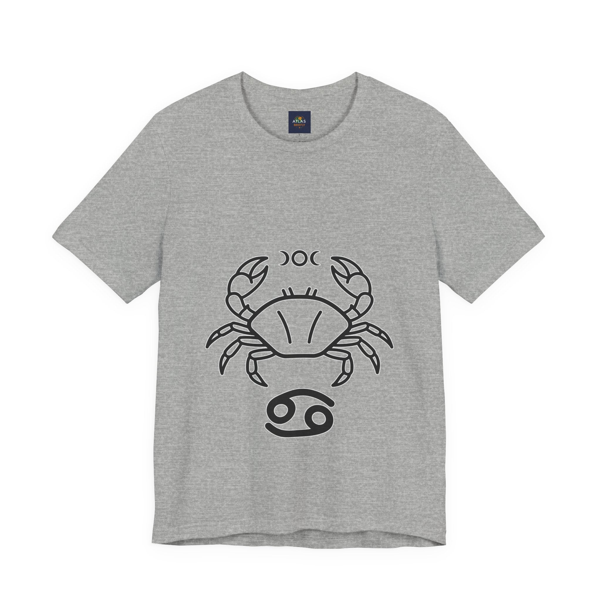 Cancer Horoscope T-Shirt - Stylish Astrology Tee for Cancer Zodiac Sign