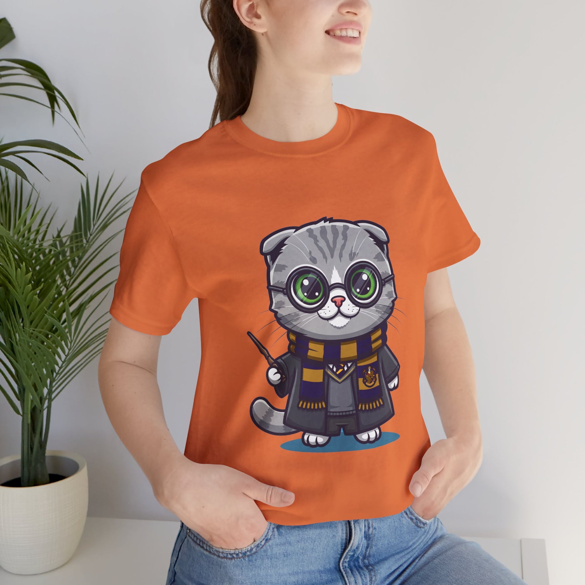 Ravenpaw Harry Potter T-Shirt - Funny Wizarding World Tee | Cute Potter Cat Gift - Atlas Briefly