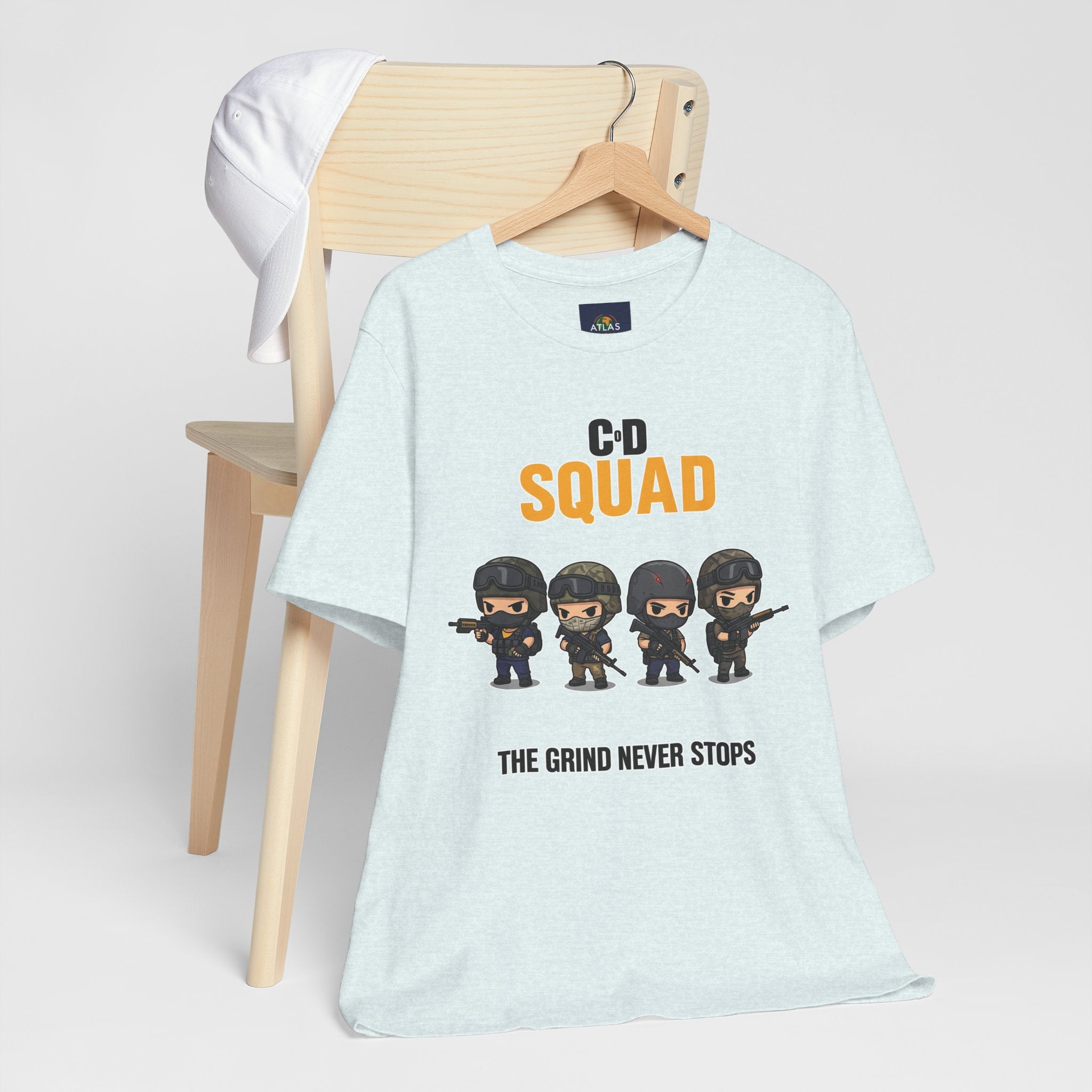 CoD Squad Tee for Gamers: The Grind Never Stops