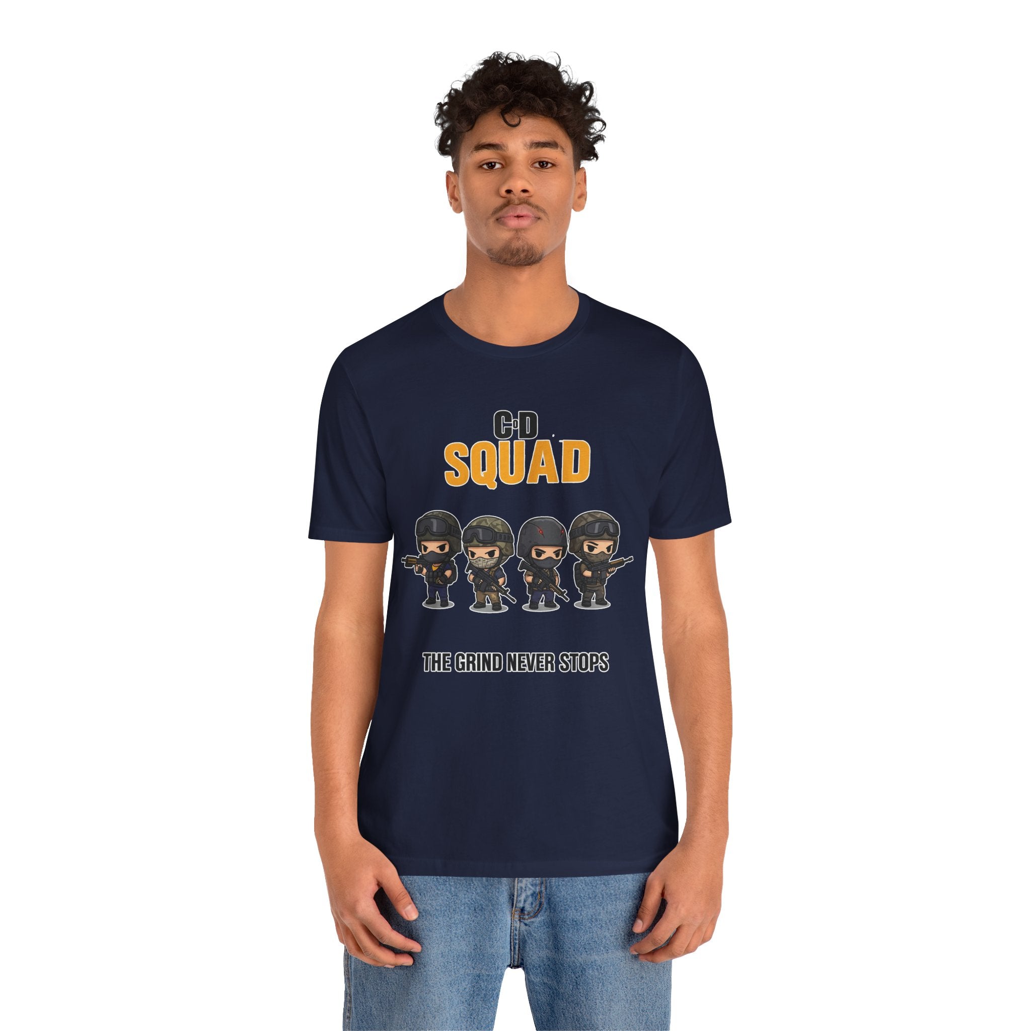 CoD Squad Tee for Gamers: The Grind Never Stops