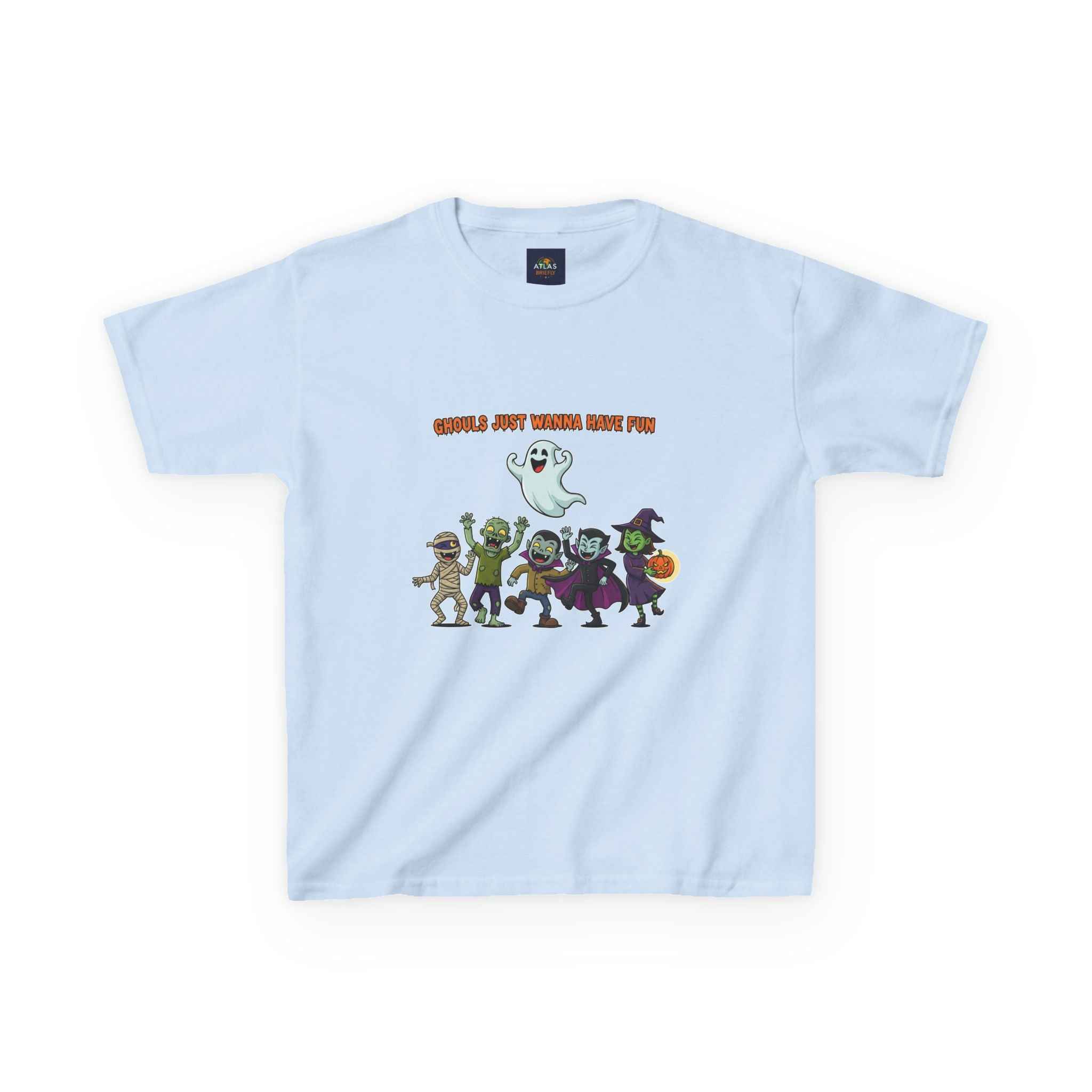 Ghouls Just Wanna Have Fun T-Shirt for Kids - Perfect Halloween Apparel - Atlas Briefly