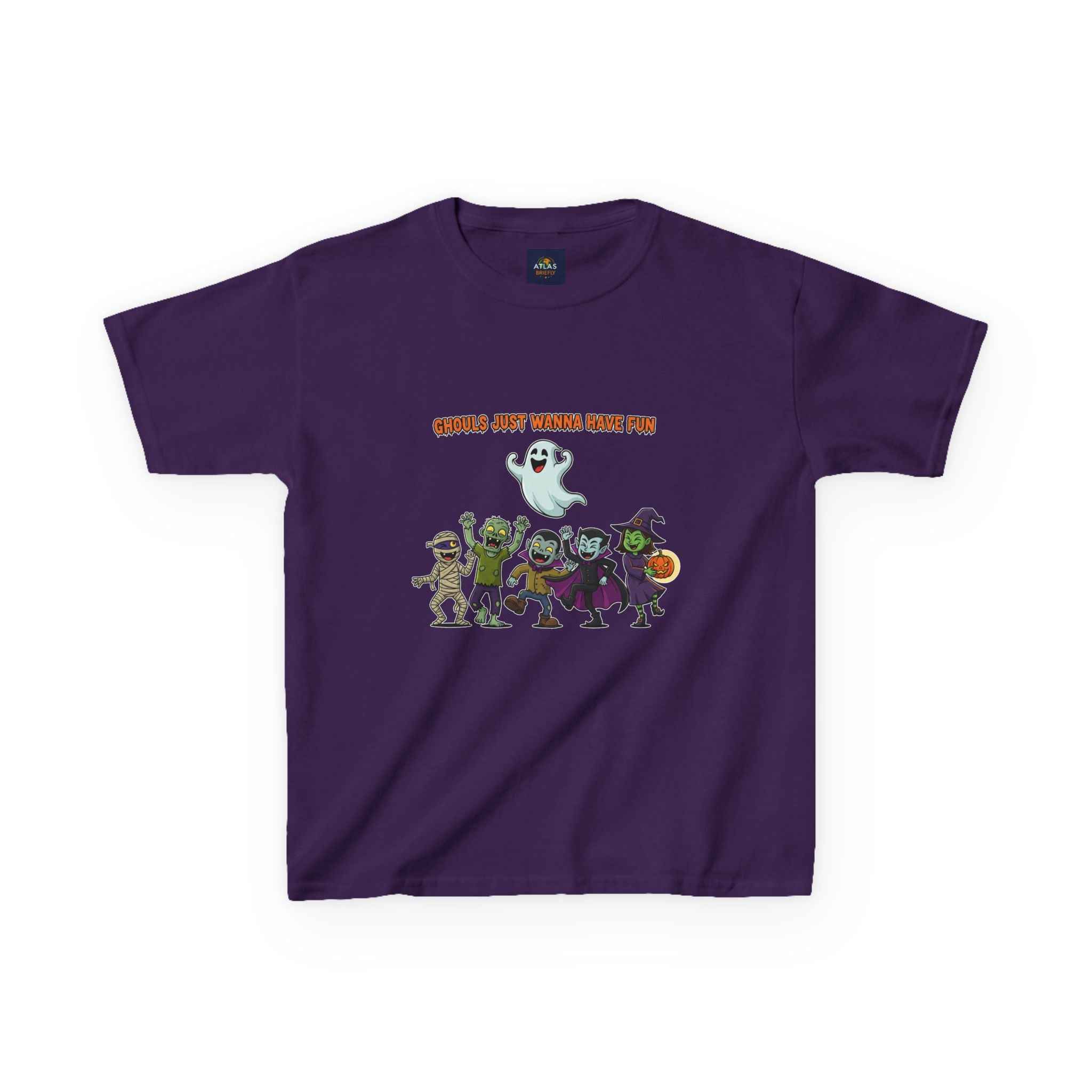 Ghouls Just Wanna Have Fun T-Shirt for Kids - Perfect Halloween Apparel - Atlas Briefly