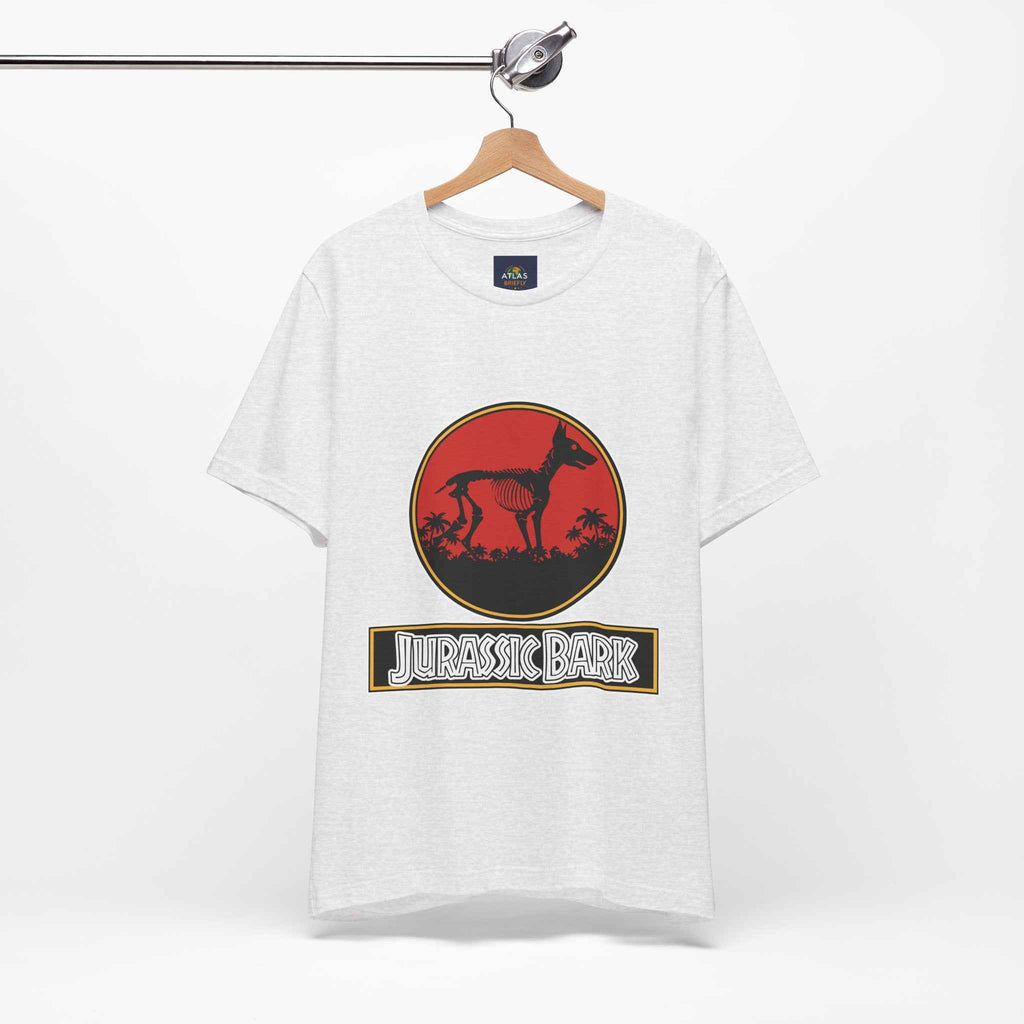Doberman T-Shirt for Dog Lovers - Jurassic Bark Design - Atlas Briefly