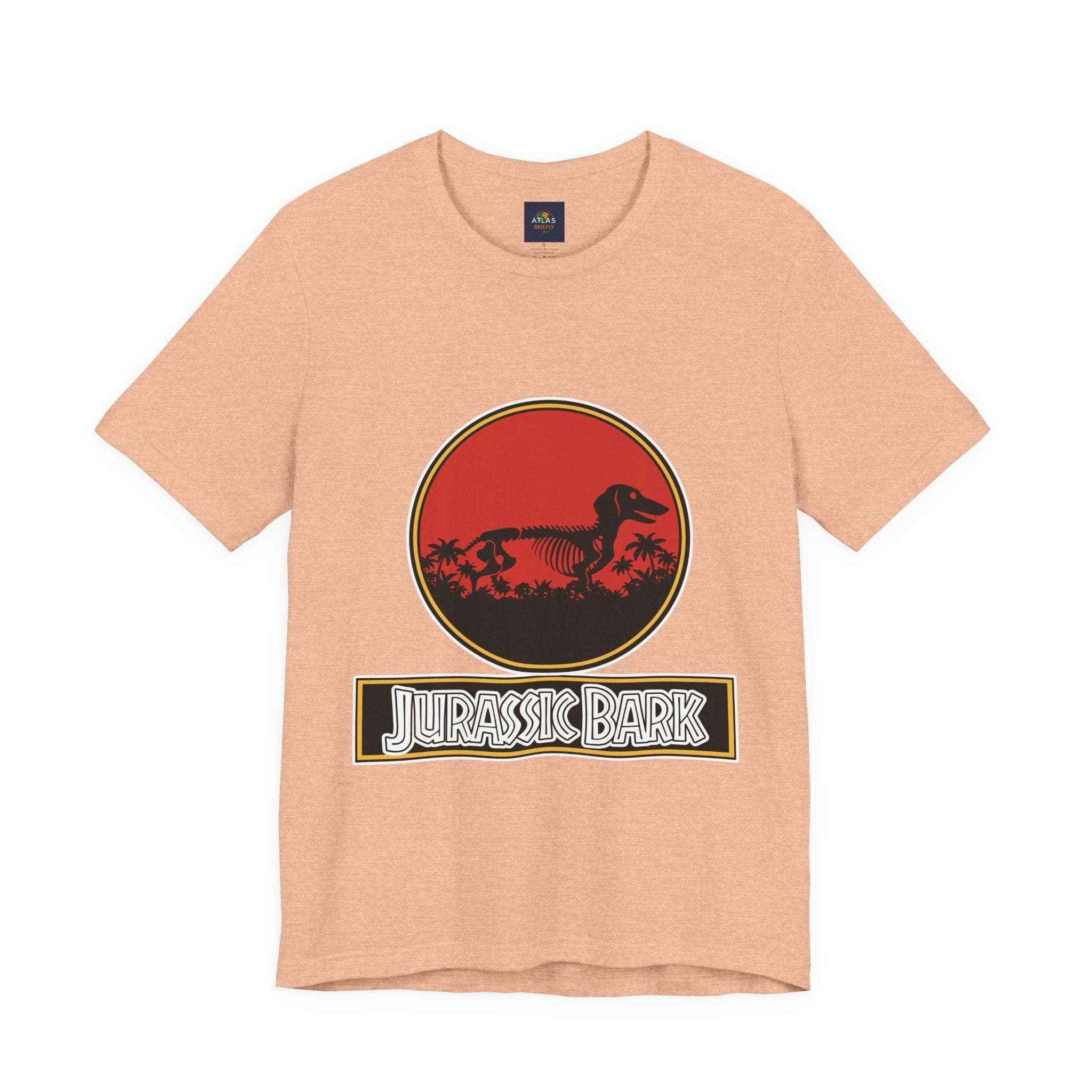Dachshund Jurassic Bark T-Shirt - Perfect Wiener Dog Gift for Pet Lovers - Atlas Briefly